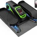 VIVURN-018 Under Desk Elliptical 12 Speed 5 Modes Mini Motorized Leg Exerciser While Sitting for Seniors As Seen on TV with Non-Slip Mat Quiet & Portable Electric Pedal Exerciser for Home and Office (Green)