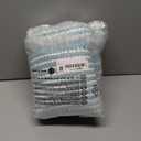 BSICPRO Bathroom Rugs and Mats Sets, 2 Piece Thick Absorbent Chenille Bath Mat Rug Set Non Slip, Soft Shaggy Bath Room Floor Mats for Bathroom, Machine Washable (Aqua Green, 20" x 32" Plus 16" x 24")