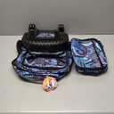gxtvo Rolling Backpack for Womens and Mens, Adults Wheeled Bookbag with Lunch Box for Girls and Boys.