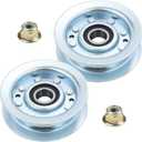 2 Pack GY22172 Idler Pulley Replaces John Deere GY22172 Idler Pulley John Deere GY20067 Idler Pulley John Deere GY22172 Pulley for John Deere D140 Idler Pulley L100 L110 L120 L130 Lawn Decks