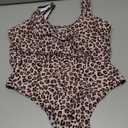 Women's One Piece Swimsuits Tummy Control Bathing Suits Push Up Swimwear , Size L