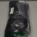 1010ft Black Tulle Backdrop Curtain with Lights String for Parties, Sheer Photo Backdrop Curtains for Wedding Party Photography Background (10ftx10ft)