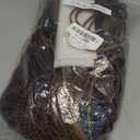 HANNE Full Lace Braided Wigs for Black Women Knotless Braided Wigs with Baby Hair 100% Handmade HD Lace Synthetic Box Braid Wig (1B/30/27- Triangle Box)