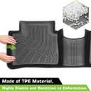 Floor Mats for Nissan Maxima 2016-2023 (for S/SL/SR/SV/Platinum), Heavy Duty TPE Waterproof Non-Slip All Weather Protection Custom, Floor Mats & Cargo Liner