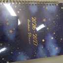 2 x Planner 2026-2027, Monthly and Weekly Academic Planner July 2026 - June 2027, Hardcover Student Teacher Planning Agenda Calendar Book with Tabs, Perfect for Office School Supplies, A5 (6.3" x 8.5") - Starry Night