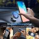 for Samsung Galaxy S10 Case with Stand, Magnetic Galaxy S10 Case Compatible with Mag-Safe Adjustable Kickstand Military Grade Shockproof Protective Bumper Phone Case for Samsung S10, Black
