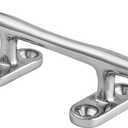 YUSOVE Boat Cleats 6 Inch 316 Stainless Steel Marine Cleat,Mooring Accessories,Boat Dock Deck Cleat,Pack of 4