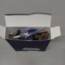 Hubeye 3 Pairs Retro Oversized Large Frame Reading Glasses for Women Men Square Fashion Oprah Style Blue Light Blocking Computer Reader with Glasses Cloth Cover +1.0, 3 Pairs - Stripes (Gray/Green/Orange))