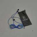 Vvinca Kids Swim Goggles with Bungee Strap No Leaking Anti Fog Toddler Goggles with Quick Adjust