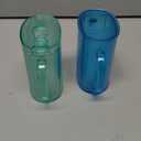 2 Pack Pouch Holder No Squeeze for Food Pouches & Drink Boxes, Adjustable Height Baby Pouch Holder with Easy Grip Handle Allows Baby to Self-Feed and Avoid Mess Reusable Toddler Essentials