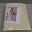 DIMJ Closet Organizers and Storage - Pull-out Fabric Bins with Drawers for Closet Foldable Clothes Organizers with Clear Window, Stackable Storage Drawers for Bedroom,Living Room,Shelf,4-Pack, Beige