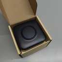 Smart WiFi Wireless Doorbell Chime for Google Nest, Ring, Blink – App-Connected with 58 Music, 5 Adjustable Volume & LED Light, No Wiring Required (Black)