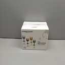 XUWAIDSGN 16 Pcs 7oz Plastic Vintage Glasses Drinking Glasses Unbreakable Wedding Glassware Crystal Water Goblets Reusable Drinkware Vintage Champagne Flutes (16, Amber)