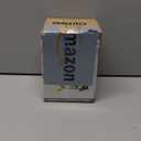 Estilo Mini Countertop Trash Can | Brushed Stainless Steel, Swing Top Lid Trash Bin, Silver 1.5 L / 0.40 Gallon | Kitchen Countertop, Bedroom, Bathroom, Home Office, Desktop, Table Top Trash Can