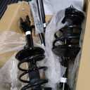 KAX Quick Front Rear Struts for 2004 2005 2006 Madza 3, 2007-2009 Madza 3 2.0L/2.3L Front Rear Shocks Complete Struts Assemblies with Coil Spring Set of 4, Replace 172263 172264 343412