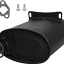 Generator Muffler Silencer Compatible with Champion, Predator 3500 4000 Watts, Honda & Clone GX160 GX200 Duromax DuroStar Gas Non-Inverter Generator Exhaust Muffler