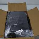6 Layers Car Cover Waterproof All Weather for Automobiles, Size A3 with Zipper Cotton Fit for Toyota Camry, Honda Accord, Ford Mustang, Chevy Camaro/Malibu,Kia Optima/K5 (187-198 inch) (Black)