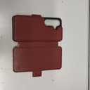 RingPi Designed for Samsung Galaxy S26 Case Wallet with Card Holder,[Full Front & Back Protection][Magnetic Clasp Cover][RFID Blocking Leather] Shockproof, Unisex Case for Samsung S26, Wine Red