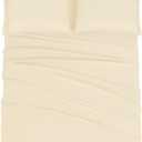 Mejoroom California King Size Sheet Set - Soft Microfiber Bed Sheets,Deep Pocket Fitted Sheet, Breathable, Wrinkle & Fade Resistant - 4 Piece (California King, Taupe)