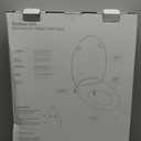 Brondell Bidet Toilet Seat Non-Electric Swash Seat, Fits Round Toilets, White Dual Nozzle System, Ambient Water Temperature Bidet with Easy Installation