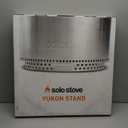 Solo Stove Yukon Stand - Durable 304 Stainless Steel, Heat-Resistant, Portable Elevated Fire Pit Accessory for Safe Use on Decks and Camping - Ideal for Smokeless Fire Pits and Outdoor Fireplaces (Yukon - Size: 27")