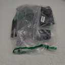 8 Pcs Halloween Solar Flame Lamps, LED Solar Flame Lamps, Dancing and Flickering Flame Torch Lamps, Outdoor Courtyard Waterproof Skull Decoration Lamps (Green)