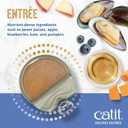 Catit Recipes Skin & Coat Chicken & Seafood Entre High-Protein Wet Cat Food with Tuna, Salmon, Mackerel & Chicken, Omega-3 for Skin & Coat, Prebiotics, Hydrating Bone Broth, Taurine 3oz (12/cs) (EXP 11/01/27)