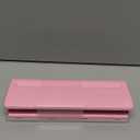WORKLION Adjustable 6 Hole Punch: Metal Six Hole Puncher for Planners and 6-Ring Binders with 6 Sheet Capacity for A4 / A5 / A6 / Personal/Pocket Size (Pink)