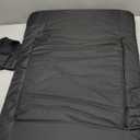 DEKEMASTER Stadium Seats with Back Support - Portable Bleacher Chairs with Back and Cushion, 6 Adjustable Positions Pdded Bleacher Seat for Sport Events Camping Fishing (Extra Wide - 25", Black 1pc)