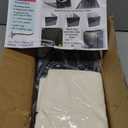 Rotating Pegboard Display Stand with 24 Hooks, Removable Top, Signboard, Canvas Carry Bag & Pricing Cards  Portable 4-Sided Metal Spinner for Jewelry & Craft Shows  All-in-One Vendor Display Kit