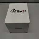 Cute Preserved Real Roses Bear Gift Box for Girlfriend with Initial Necklace S, Unique Birthday Gift for Mom, Her, Grandma, Anniversary Presents for Wife Women