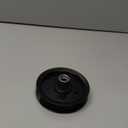 604219 Flat Idler Pulley Compatible with Hustler 604219 Dash 34" 42" Raptor 36" 42" 48" 52" 54" Lawn Mower Deck Replace 126123 31406075F Idler Pulley for 939223 938498 938977 933614 934802