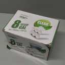 FORID Clear Trash Bags, 6 Gallon Garbage Bags, Wastebasket Bin Liners 330 Count Plastic Trash Bags for Bathroom Bedroom Office Garbage Can 30 Liters - Durable & Thick Trash Bag - Medium