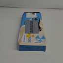 Greatever Snorkel Fins Adjustable Buckles Open Heel Swim Flippers Travel Size Short Swim Fins for Snorkeling Diving Swimming Adult Men Womens (Blue)