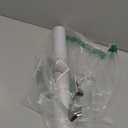 rabbitgoo Window Privacy Film for Glass Windows with Kit Decorative Clings UV Blocking Heat Control Static Cling Removable Bathroom Bedroom Door Home Coverings Pure, 17.5 x 78.7 inches