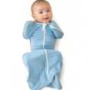 Love to Dream Swaddle UP, Baby Sleep Sack, Self-Soothing Swaddles for Newborns, 8-13 lbs, Snug Fit Helps Calm Startle Reflex, New Born Essentials for Baby, Dusty Blue
