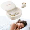 LOBKIN Sleep Headphones,Wireless Bluetooth 5.4 Noise Blocking Sleeping Headphones,Sleep Earbuds for Side Sleepers in Ear Soft Mini Invisible Buds for Sleeping Working