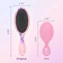 Wet Brush Original Detangler Hair Brush, Color Wash, Watermark, Ultra-Soft IntelliFlex Bristles - Detangling Hairbrush Glides Through Tangles For Wet, Dry & Damaged Hair, Women & Men (1 Count (Pack of 1))