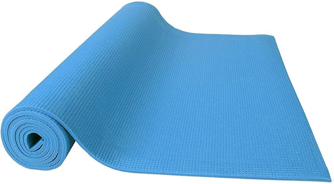 Retrospec Solana Yoga Mat 1/2" Thick w/Nylon Strap for Men & Women - Non Slip Exercise Mat for Yoga, Pilates, Stretching, Floor & Fitness Workouts 