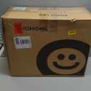 VIVOHOME Stadium Seats with Back Support and Cushion, 2 Pack Portable Bleacher Chairs with Cup Holder and Shoulder Strap (Grey)