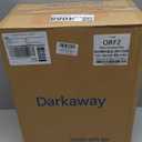 Darkaway Outdoor Lights Fixtures Wall Mount, Outdoor Wall Sconce with Seeded Glass Waterproof Outside Exterior Lights Fixture for House, Front Porch, Patio (2 Pack)