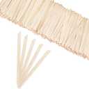 1000Pcs Wooden Wax Sticks, Eyebrow Wax Sticks for Hair Remove, Waxing Spatulas Applicator Sticks for Body Lip Hair Removal, Small Popsicle Sticks