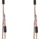 2PC Heavy Duty Length Adjustable Nylon Rope Express Setup Hanging Tree Straps (250 Lbs Limited/Each) for Outdoor Swings Hammock Playground Set Accessories - 53 inch