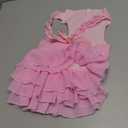 Fashion Sweet Puppy Dog Chiffon Princess Dress for EXTRAL Small and Small Medium Dog Pink XL