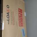 LOAAO Black Metal Framed Bathroom Mirror for Wall, 24X36 Inch Rounded Rectangle Mirror, Matte Black Bathroom Vanity Mirror Farmhouse, Anti-Rust, Hangs Horizontally or Vertically