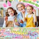 Easter Stickers for Kids, 50 Sheets Make Your Own Stickers, Easter Basket Stuffers DIY Bunny Stickers Sheets, Easter Gifts Decorations for Eggs Easter Crafts for Toddlers Egg Fillers Spring Stickers