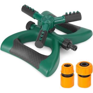 Garden Sprinkler for Lawn,Upgrade Water Sprinkler for Yard Automatic 360 Degree Rotating Irrigation Grass Water Sprinkler System,Large Area Coverage.