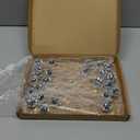 Sawysine 24 Pcs Disco Party Decorations Disco Ball Cocktail Stirrers 8 Inch Silver Mirror Ball Stir Sticks Beverage Coffee Drink Stirrer for 70s 80s Bachelorette Wedding Birthday Party(Transparent)