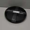 2 Pack Plant Saucer 14 Inch, Durable Plant Trays for Pots, Plant Drip Trays, Plant Water Catcher Tray for Plants, Plastic Plant Saucers for Indoors no Holes (Black)