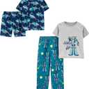 Simple Joys by Carter's boys 4-piece Polyester Pajama Set (6)